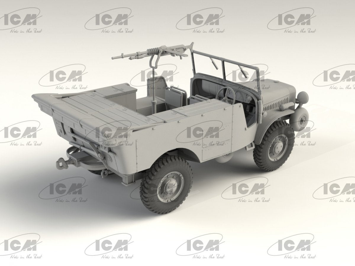 ICM 35572 Laffly V15T with Hotchkiss machine gun 1/35 – zdjęcie 5
