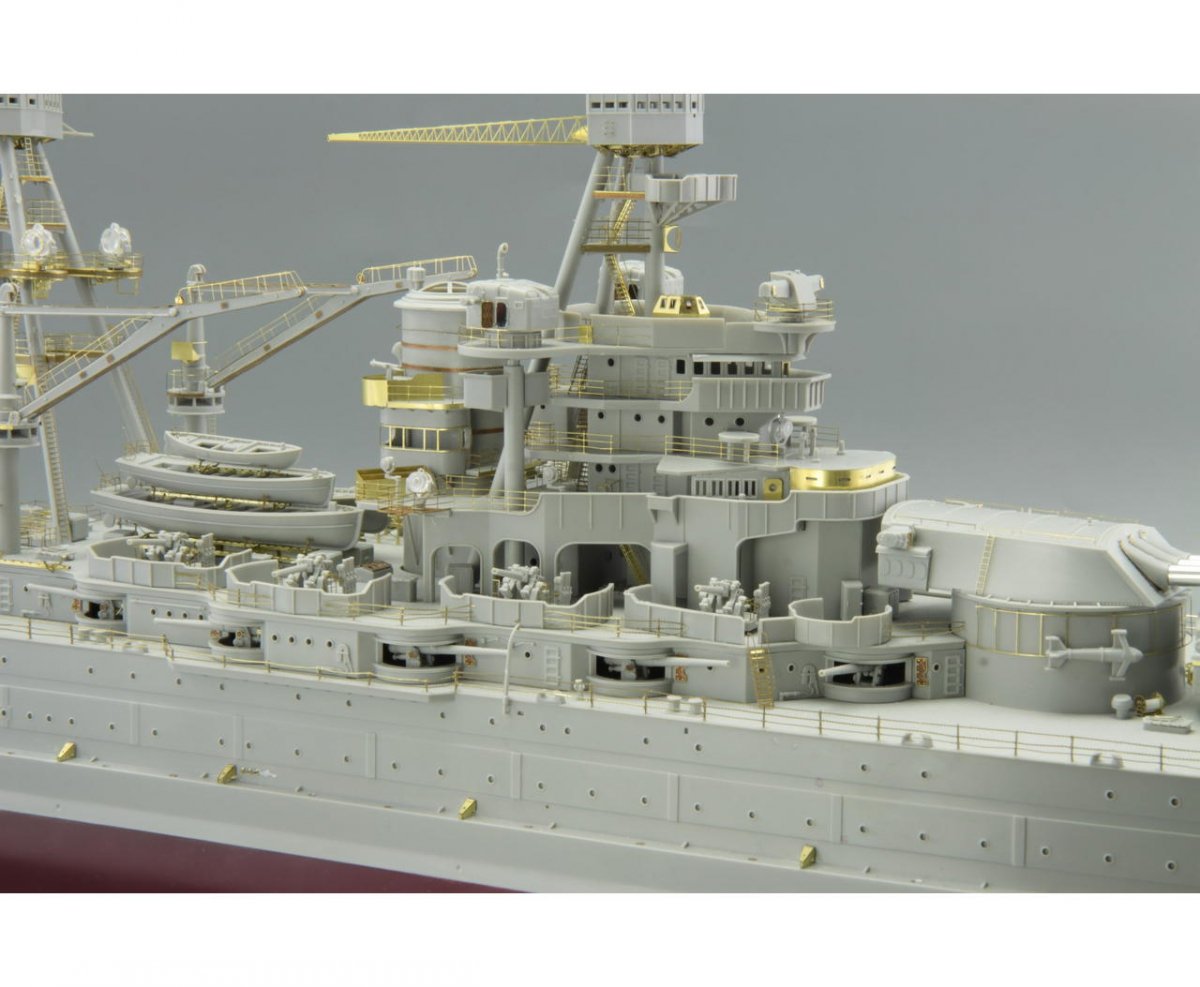 Eduard 53111 USS Arizona part 5 - railings TRUMPETER 1/200 – zdjęcie 4