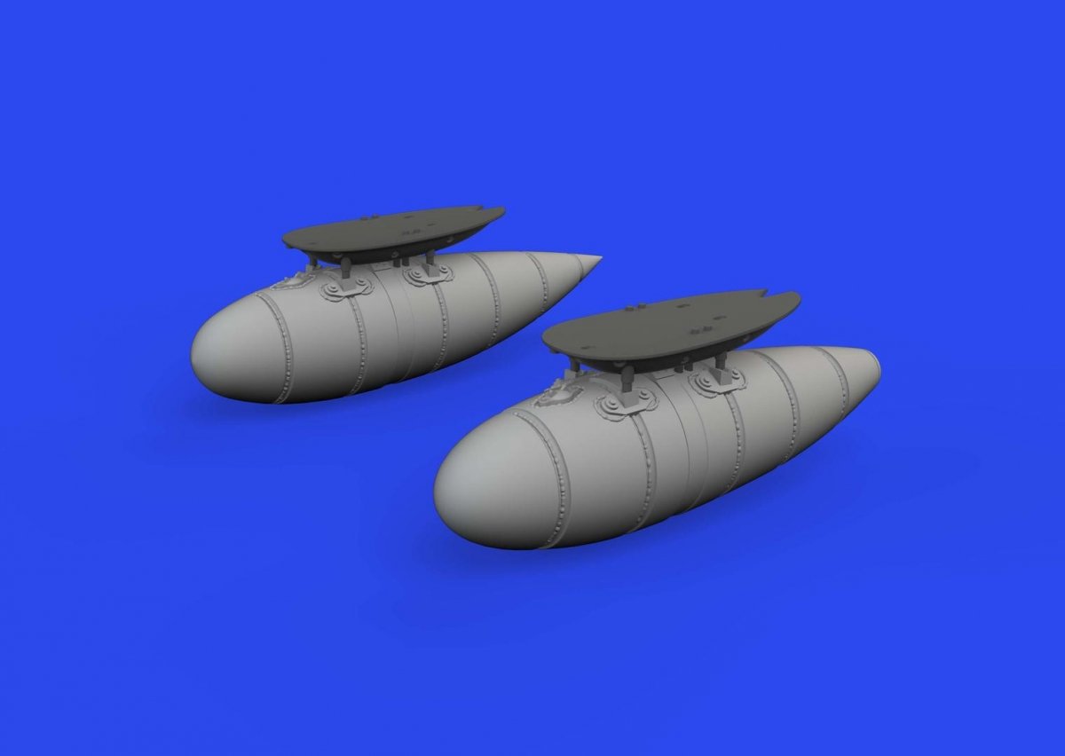 Eduard 672321 Bf 109F/ G external fuel tanks EDUARD 1/72 – Bild 4