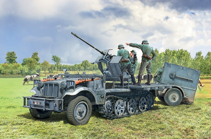 Italeri 6395 SD.KFZ.10/4 with FLAK 30 and crew 1/35 – image 2