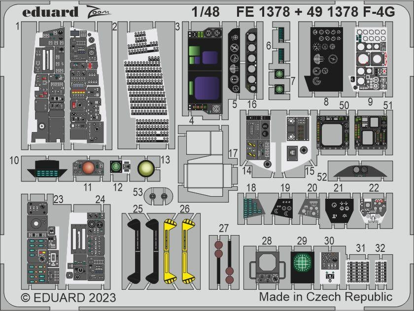 Eduard BIG49389 F-4G Meng 1/48 – immagine 7