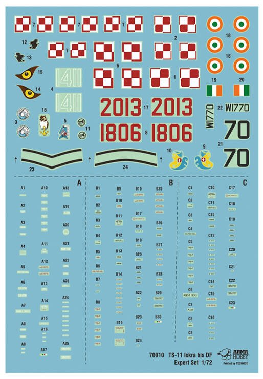 Arma Hobby 70010 TS-11 Iskra bis DF- Expert set 1/72 – zdjęcie 3