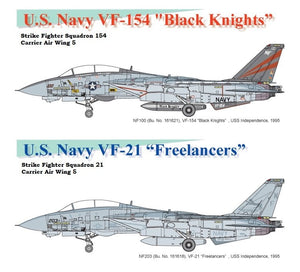Fine Molds FP32 US Navy F-14A Fighter Aircraft Tomcat 1/72 – immagine 2
