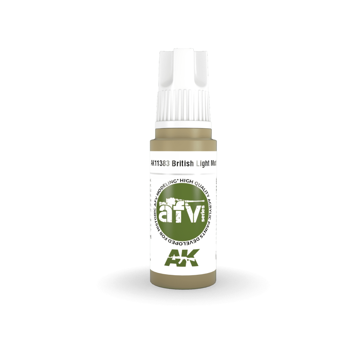 AK Interactive AK11383 British Light Mud 17ml – zdjęcie 2