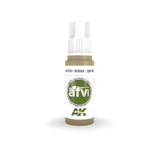 AK Interactive AK11383 British Light Mud 17ml – zdjęcie 2