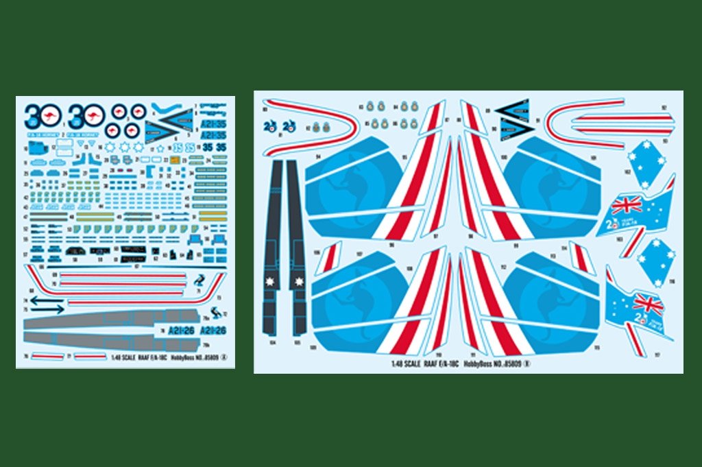 Hobby Boss 85809 RAAF F/A-18C 1/48 – zdjęcie 3