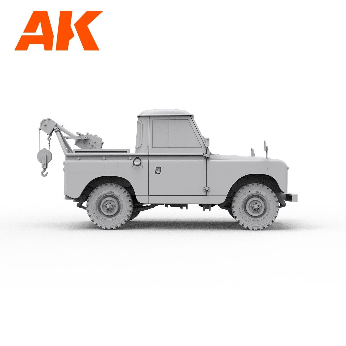 AK Interactive AK35014 LAND ROVER 88 SERIES IIA CRANE-TOW TRUCK 1/35 – immagine 9