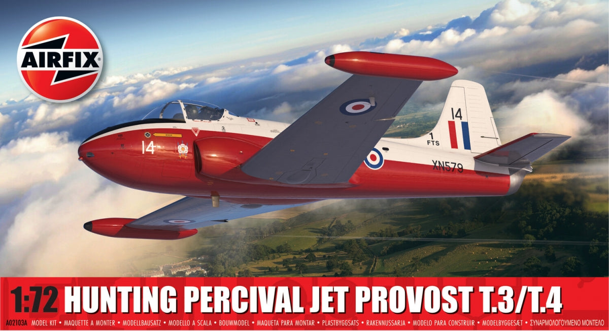 Airfix 02103A Hunting Percival Jet Provost T.3/T.4 1/72