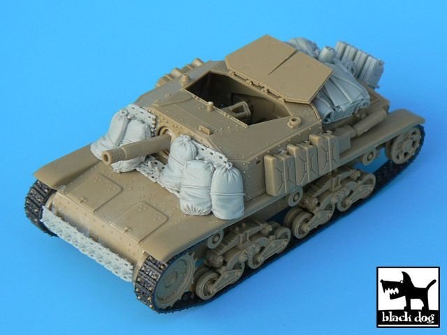Black Dog T35004 Semovente M40-75/18 accessories set for Tamiya kits 1/35 – zdjęcie 5