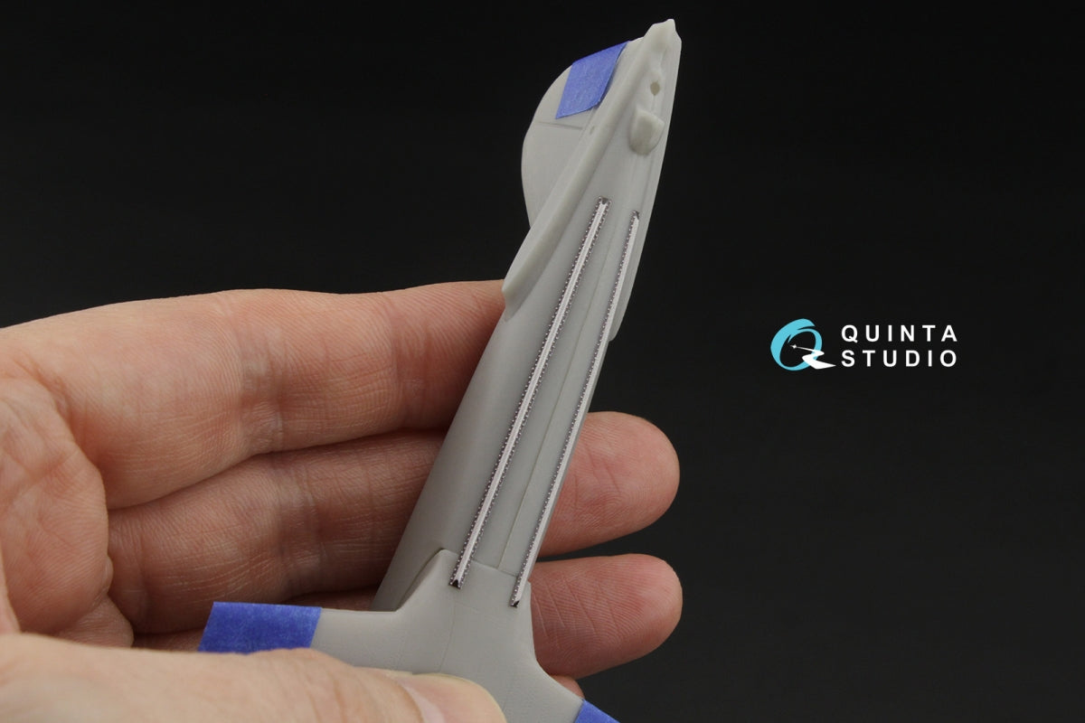 Quinta Studio QP72013 IL-2 (single seater) reinforcement external stringers (All kits) 1/72