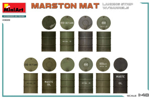 MiniArt 49019 MARSTON MAT LANDING STRIP w/BARRELS 1/48 – image 5