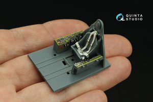 Quinta Studio QD48427 F6F-5 Hellcat 3D-Printed coloured Interior on decal paper (Eduard) 1/48 – zdjęcie 6