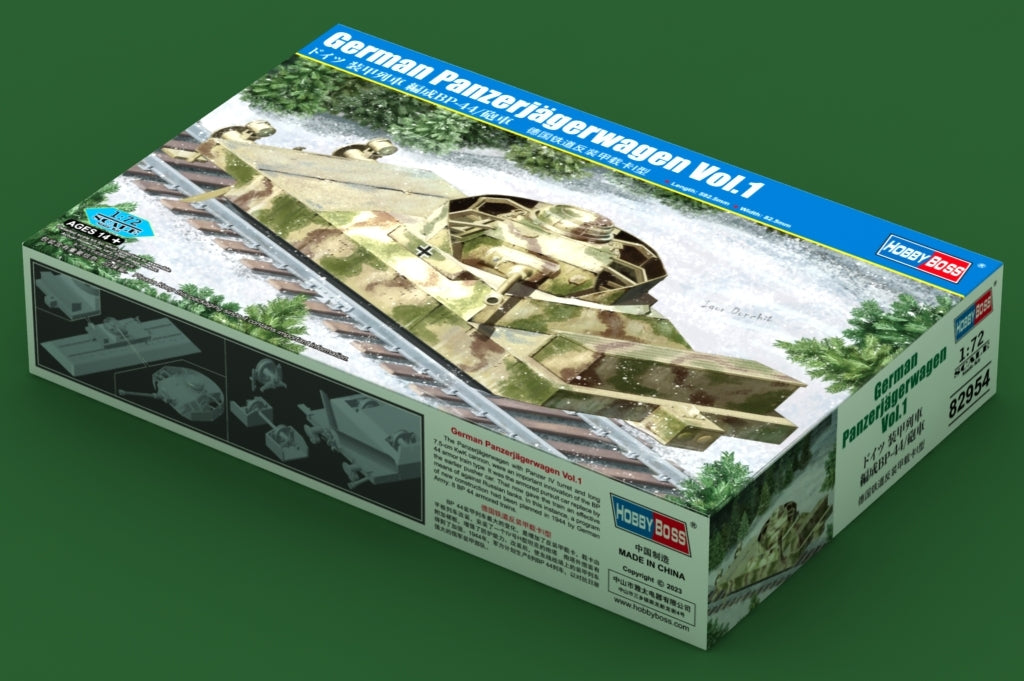 Hobby Boss 82954 German Panzerjägerwagen Vol.1 1/72 – zdjęcie 3