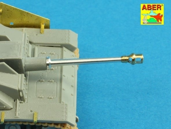 Aber 72L-53 German StuK.40 L/48 7.5 cm Barrel early model muzzle brake for StuG. III Ausf.F/8 and StuG. III Ausf.G early 1/72 – image 3