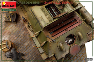 MiniArt 36064 Dresden 1945. T-34/85 Field Repair. BIG SET 1/35 – zdjęcie 2