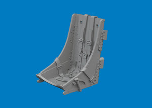 Eduard 6481065 P-40 seat w/ integral belts Type 2 PRINT Eduard 1/48