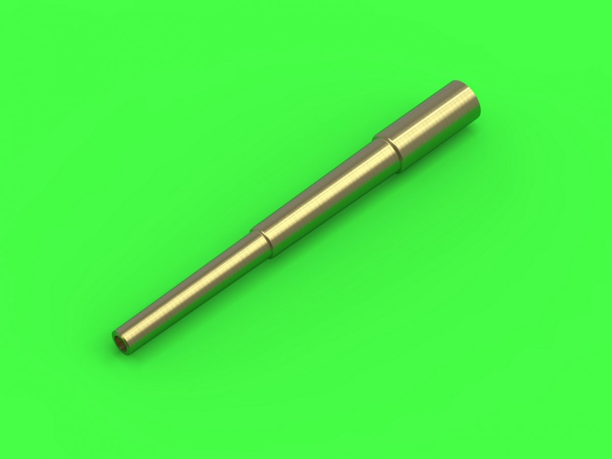 Master SM-350-106 SMS Seydlitz armament - barrels 280mm (10 pcs.), 150mm (12 pcs.), 88mm (8 pcs.) with resin elements for mounting the barrels (for Hobby Boss model) 1/350 – image 4