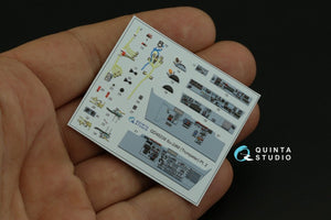 Quinta Studio QD48238 Su-24M 3D-Printed &amp;amp; coloured Interior on decal paper ( Trumpeter ) 1/48 – zdjęcie 11