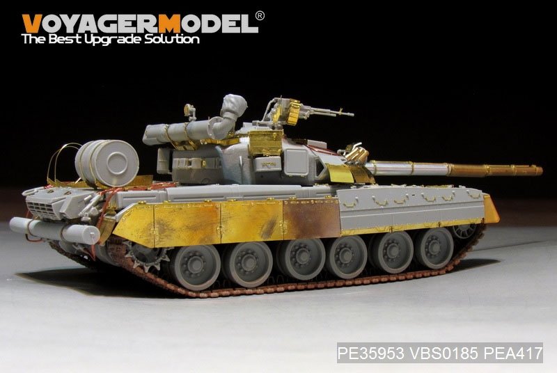 Voyager Model PE35953 Modern Russian T-80UD Main Battle Tank（smoke discharger include）For TRUMPETER 09527 1/35 – image 7