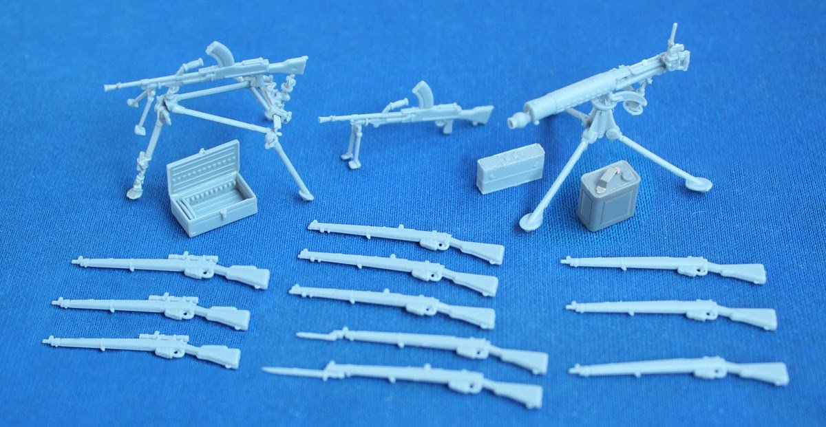 Riich Models RE30011 British Commonwealth Weapon Set B (1939-1945) 1/35 – image 2