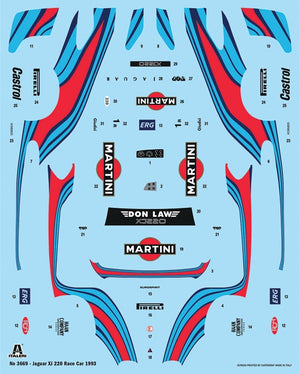 Italeri 3669 Jaguar XJ 220 Racing 1/24 – zdjęcie 4