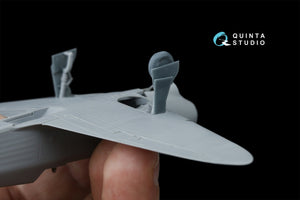 Quinta Studio QT72015 Yak-1 Undercarriage covers (Zvezda) 1/72 – zdjęcie 2