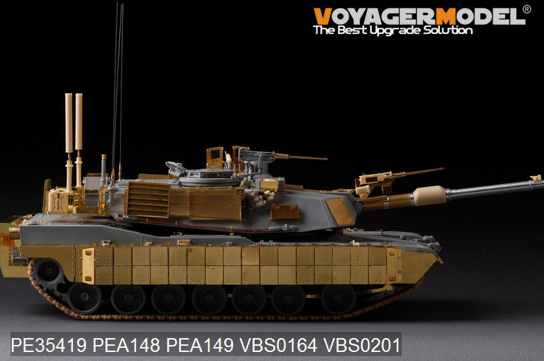 Voyager Model PEA149 Modern US Army M1A2 TUSK Slat Armour (For DRAGON 3536) 1/35 – zdjęcie 2