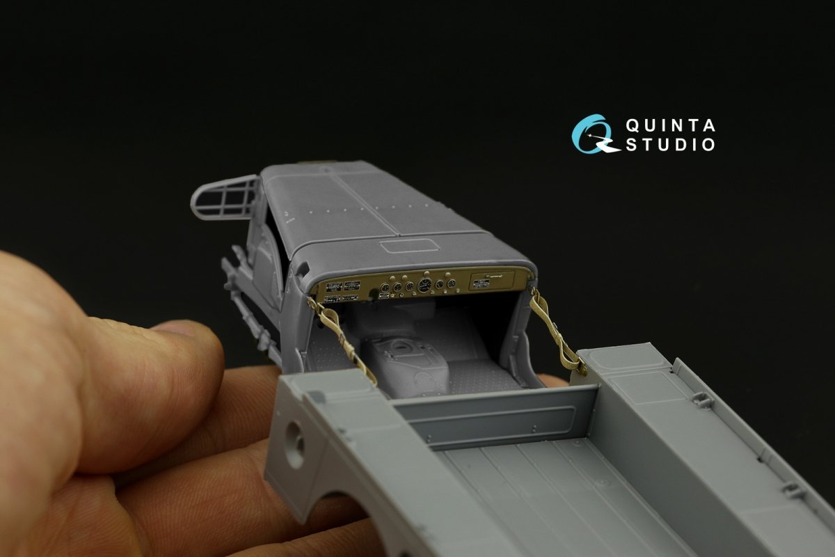 Quinta Studio QD35062 Dodge WC-51 3D-Printed &amp;amp; coloured Interior on decal paper (Zvezda) 1/35 – zdjęcie 4