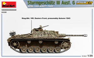 Mini Art 35338 Sturmgeschutz III Ausf. G APRIL 1943 ALKETT PROD. INTERIOR KIT 1/35 – image 9