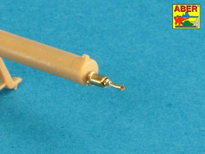 Aber 35L-171 Set of gun barrel tips for MG 08 x3 pcs. And barrel tips for MG 08/15 x 3 pcs. 1/35 – zdjęcie 2