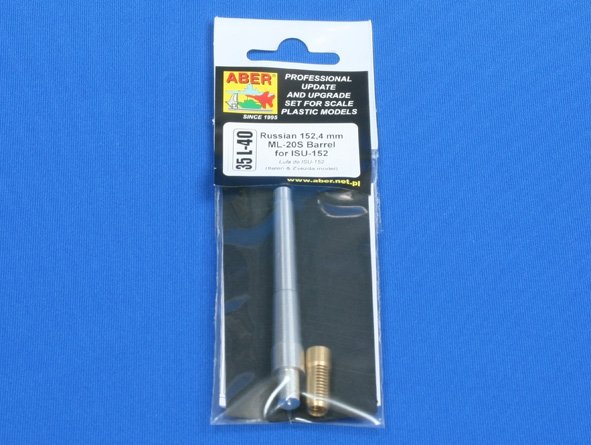Aber 35L-040 Soviet gun barrel 152.4mm Ml-20S for self propelled gun ISU152 (1/35) – image 5
