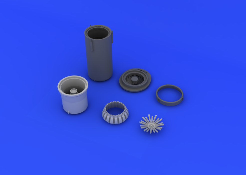 Eduard 648117 MiG-21PF/ PFM exhaust nozzle 1/48 (Eduard)