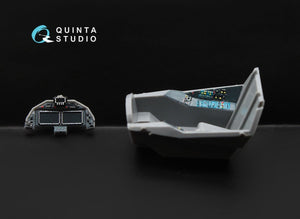 Quinta Studio QD72004 SU-57 3D-Printed &amp;amp; coloured Interior on decal paper (for Zvezda kit)1/72 – zdjęcie 4