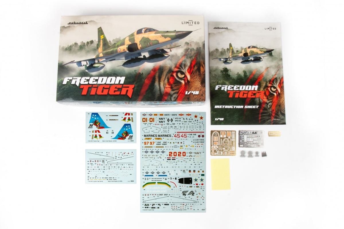 Eduard 11182 Freedom Tiger F-5E Tiger II, Limited Edition 1/48 – zdjęcie 3