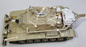 Eureka XXL ER-3571 Upgrade kit for the M728 Combat Engineer Vehicle fit to AFV Club 35254 1/35 – zdjęcie 11