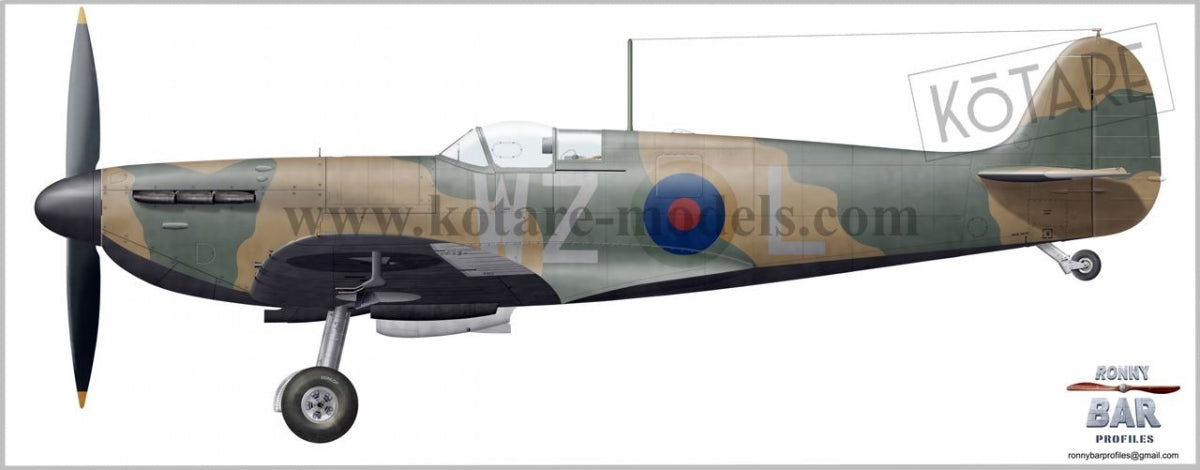 Kotare K32004 Spitfire Mk.Ia Early 1/32 – zdjęcie 3