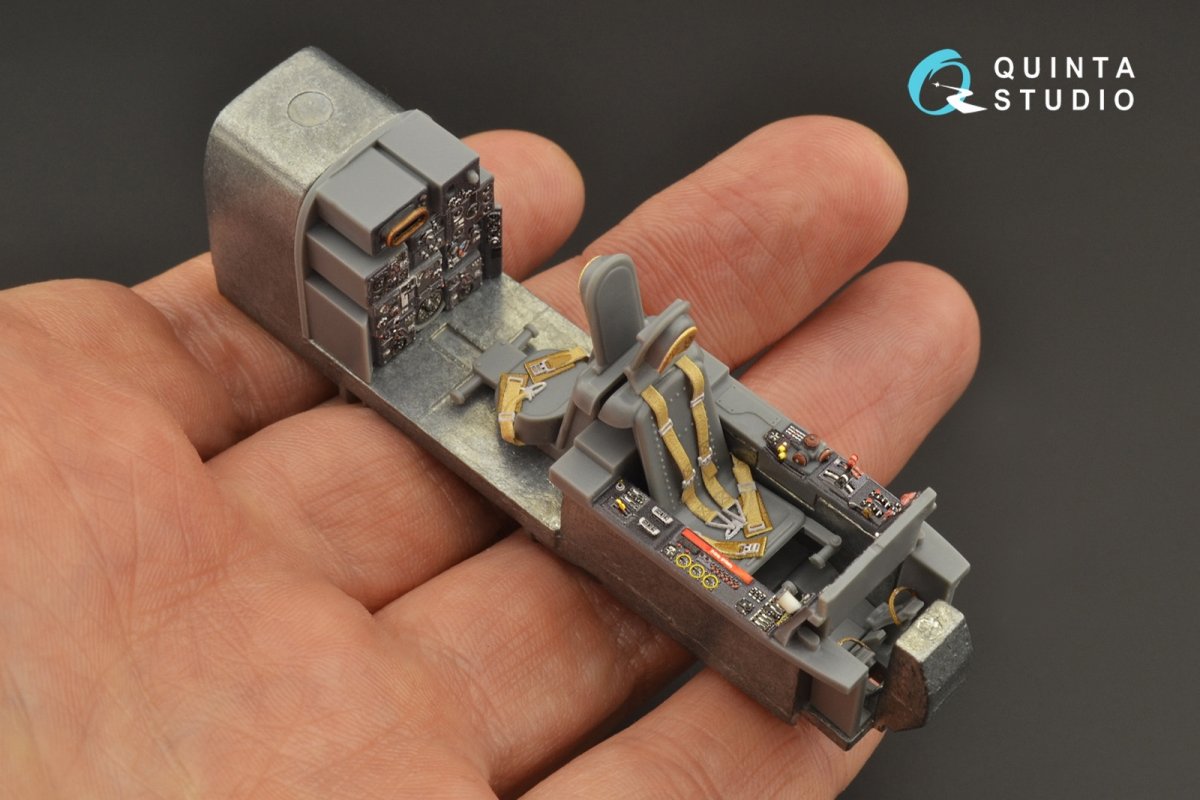 Quinta Studio QD48229 He 219 3D-Printed &amp;amp; coloured Interior on decal paper (Tamiya) 1/48 – zdjęcie 7