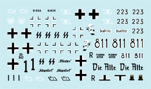 Star Decals 35-842 Waffen-SS StuG # 1 1/35 – zdjęcie 3