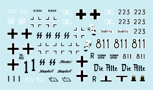 Star Decals 35-842 Waffen-SS StuG # 1 1/35 – zdjęcie 3