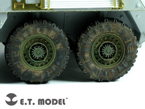 ET Model ER35-010 US ARMY Stryker Armored Vehicle Weighted Road Wheels For TRUMPETER 1/35 – image 3