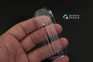 Quinta Studio QC48014 MiG-25 correction vacuformed clear canopy (for ICM kit) 1/48 – zdjęcie 3