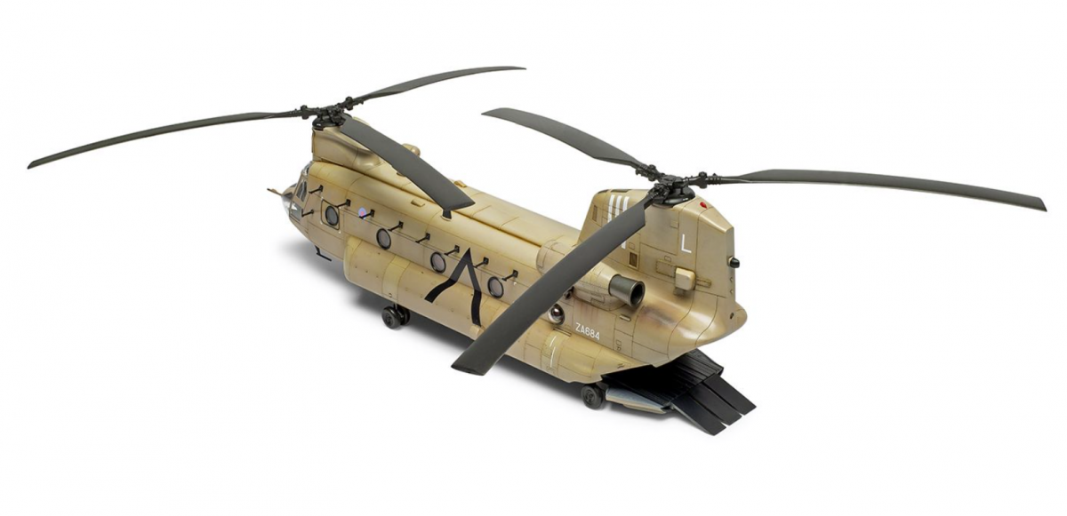Airfix 06023 Boeing Chinook HC.1 1/72 – zdjęcie 7