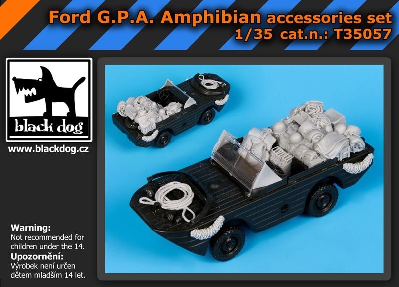 Black Dog T35057 Ford GPA Amphibian accessories set 1/35
