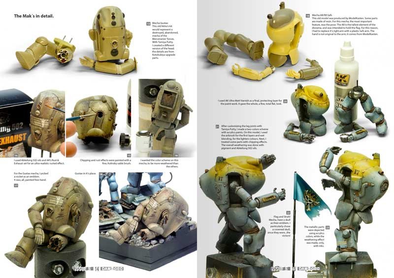 ABTEILUNG 502 ABT711 - Damaged Issue 05 - Weathered &amp;amp; Worn Models Magazine – zdjęcie 2