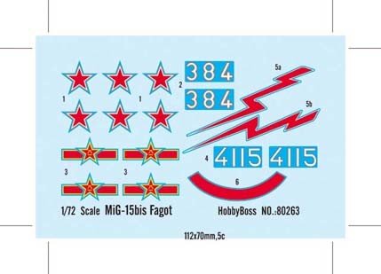 Hobby Boss 80263 MiG-15bis Fagot 1/72 – image 2