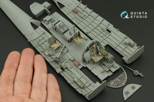 Quinta Studio QD35127 Nakajima B5N2 Kate 3D-Printed coloured Interior on decal paper (Border Model) 1/35 – zdjęcie 10