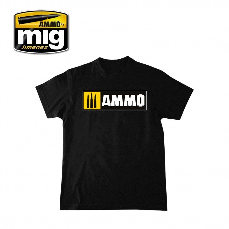 AMMO of Mig Jimenez 8023XL AMMO EASY LOGO T-SHIRT (size, size XL)