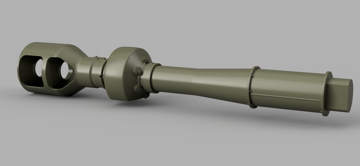 Canon Panzer Art GB35-154 M126 pour M109 1/35 – image 2