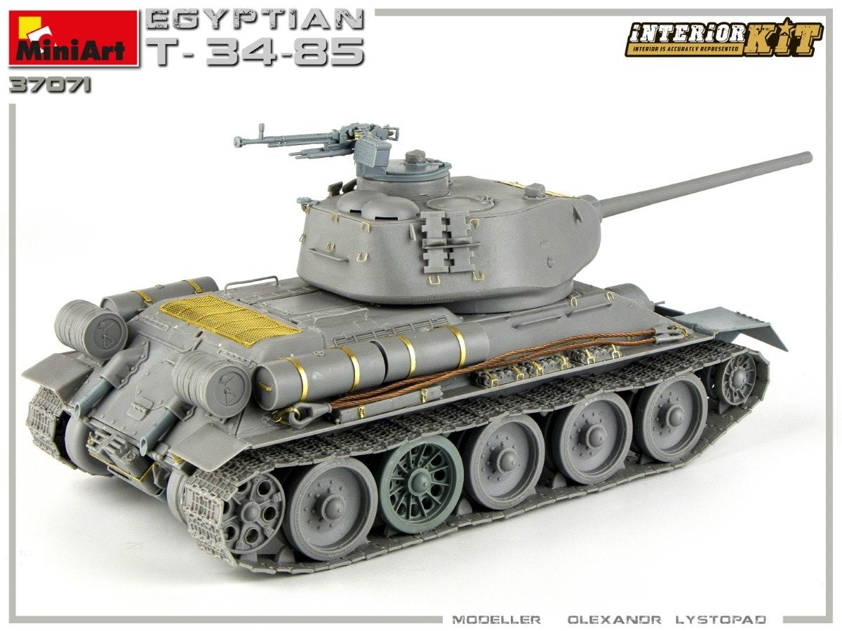 MiniArt 37071 EGYPTIAN T-34/85. INTERIOR KIT 1/35 – zdjęcie 5