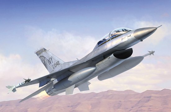 Trumpeter 03920 F-16B/D Fighting Falcon Block15/30 1/144 – zdjęcie 2